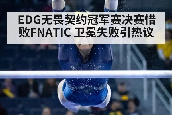 EDG无畏契约冠军赛决赛惜败FNATIC 卫冕失败引热议